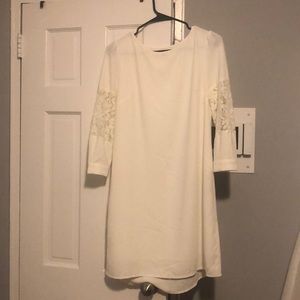 Hone Year White Shift Dress